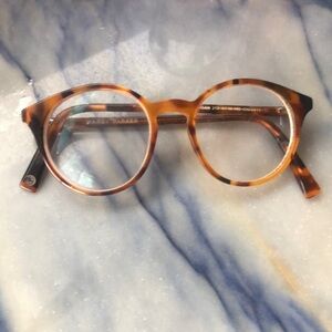 Warby Parker Tortoise Round Eyeglasses